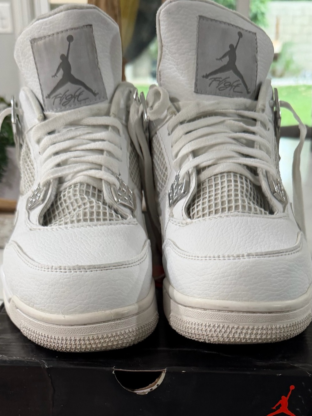 Nike Air Jordan 4 Retro Men’s Sneakers - White